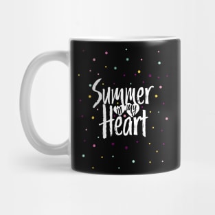 Summer in my heart and Confetti Mug